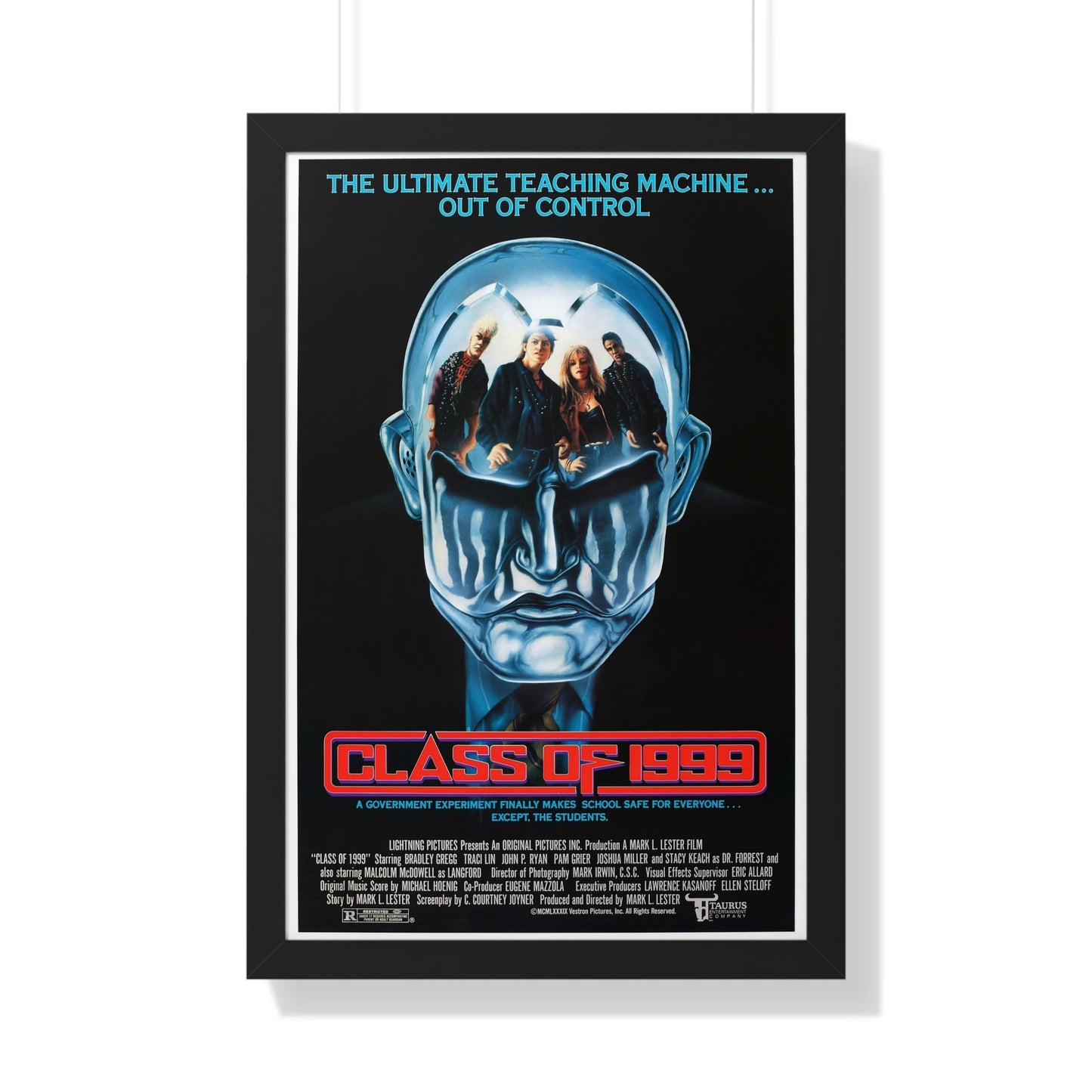 CLASS OF 1999 1990 - Framed Movie Poster-20" x 30"-The Sticker Space