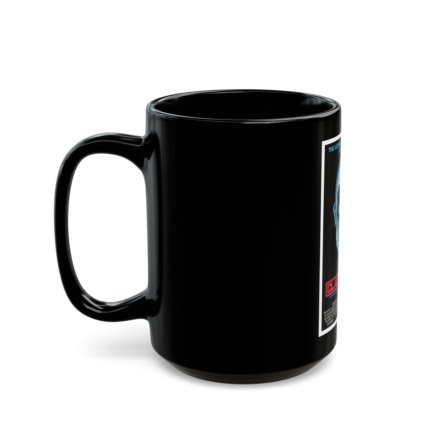 CLASS OF 1999 1990 Movie Poster - Black Coffee Mug-The Sticker Space