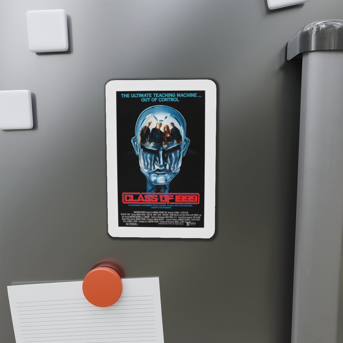 CLASS OF 1999 1990 Movie Poster - Die-Cut Magnet-The Sticker Space