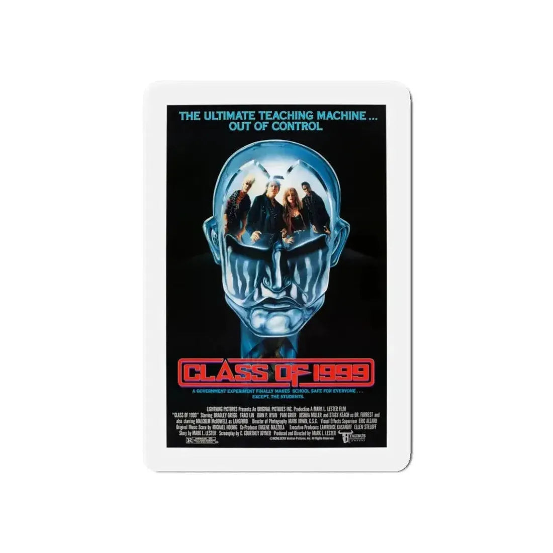 CLASS OF 1999 1990 Movie Poster - Refrigerator Magnet - The Sticker Space