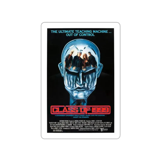 CLASS OF 1999 1990 Movie Poster STICKER Vinyl Die-Cut Decal 2 Inch - The Sticker Space