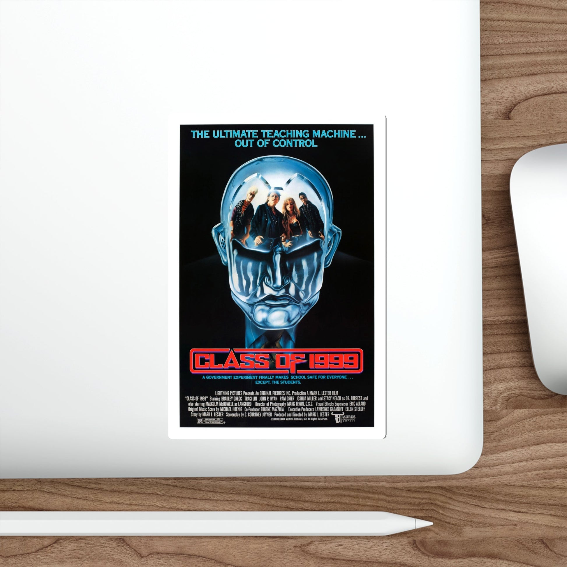 CLASS OF 1999 1990 Movie Poster STICKER Vinyl Die-Cut Decal-The Sticker Space