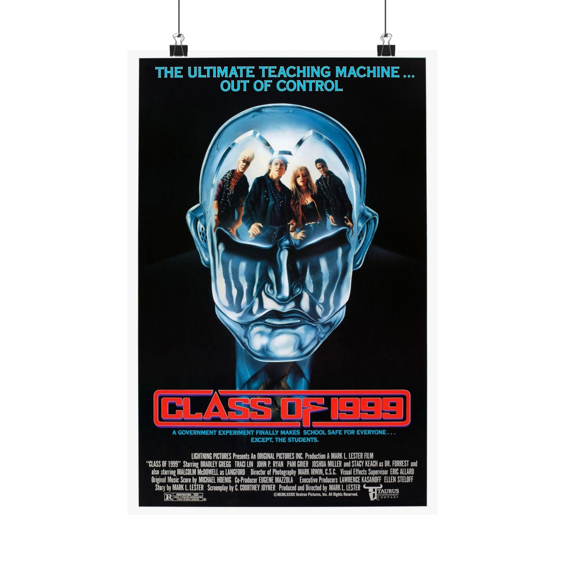 CLASS OF 1999 1990 - Paper Movie Poster-12″ x 18″-The Sticker Space