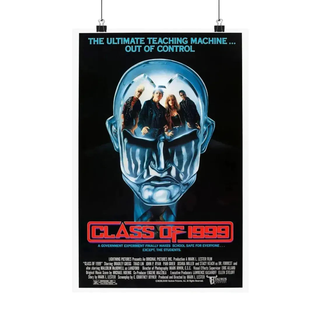 CLASS OF 1999 1990 - Paper Movie Poster - The Sticker Space
