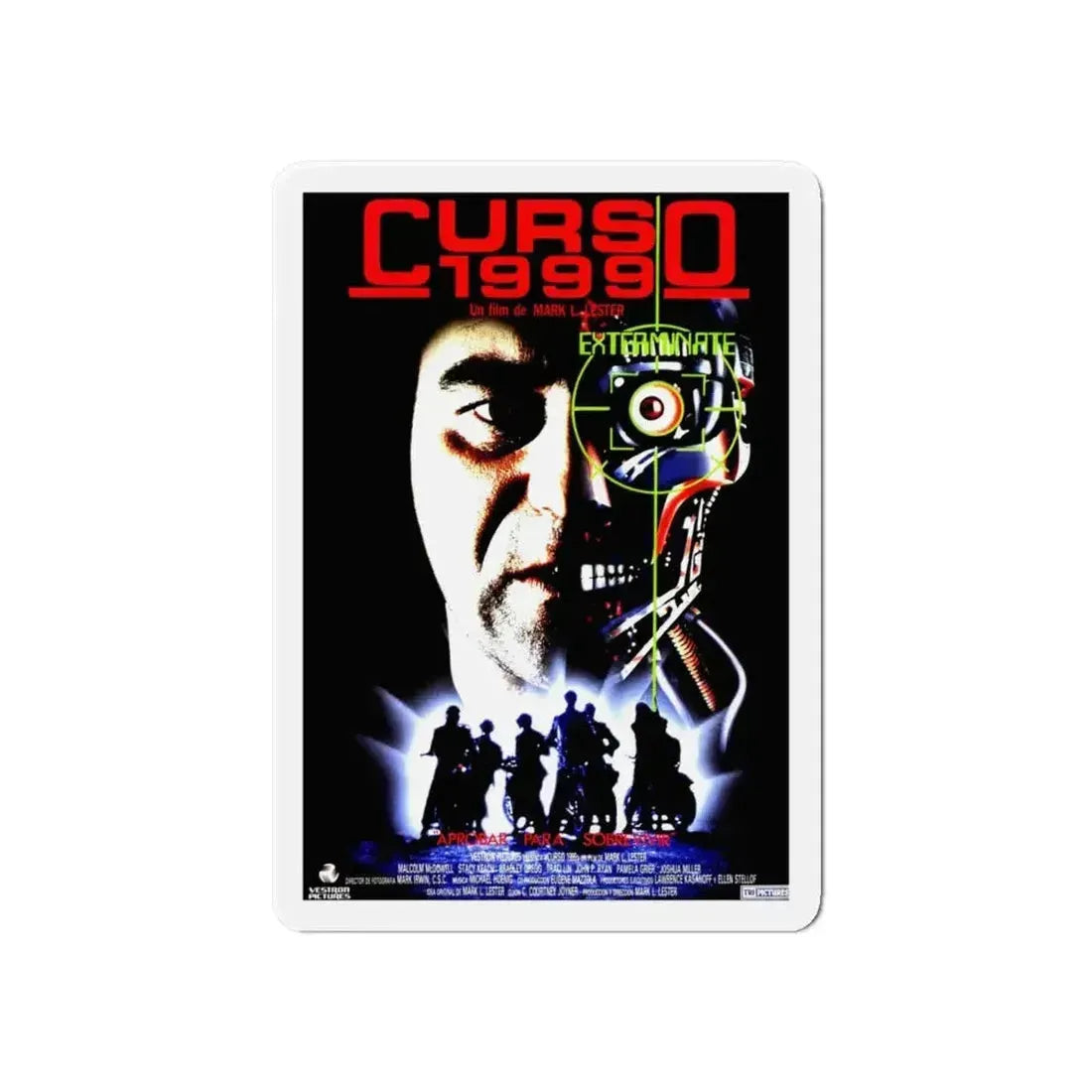 CLASS OF 1999 (2) 1990 Movie Poster - Refrigerator Magnet - The Sticker Space