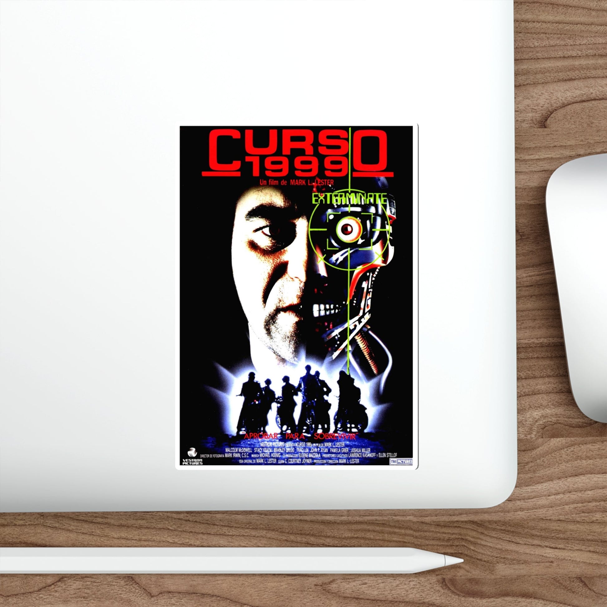 CLASS OF 1999 (2) 1990 Movie Poster STICKER Vinyl Die-Cut Decal-The Sticker Space