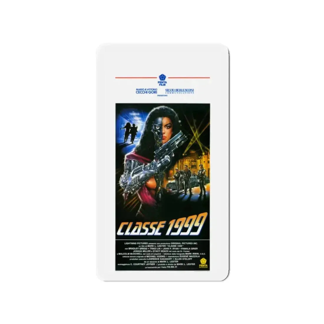 CLASS OF 1999 (ITALIAN) 1990 Movie Poster - Refrigerator Magnet - The Sticker Space