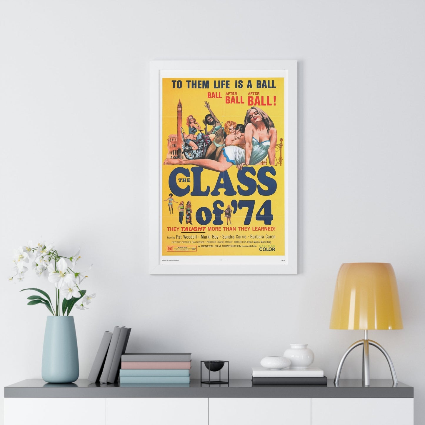 CLASS OF '74 1972 - Framed Movie Poster-The Sticker Space