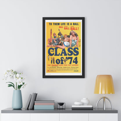 CLASS OF '74 1972 - Framed Movie Poster-The Sticker Space