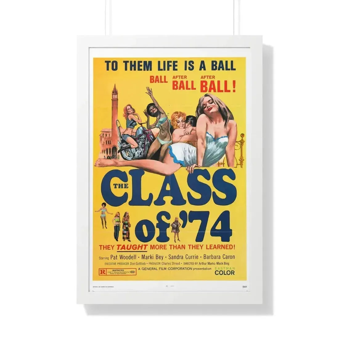 CLASS OF '74 1972 - Framed Movie Poster - The Sticker Space