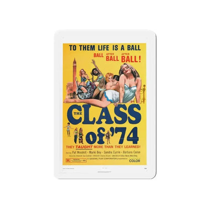 CLASS OF '74 1972 Movie Poster - Refrigerator Magnet - The Sticker Space