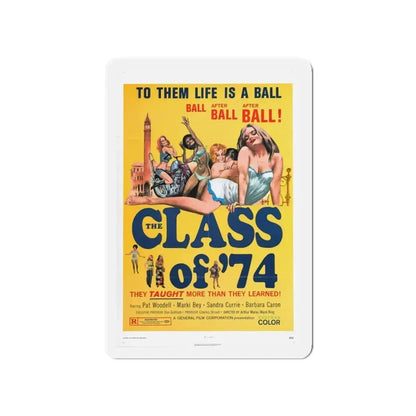 CLASS OF '74 1972 Movie Poster - Refrigerator Magnet - The Sticker Space