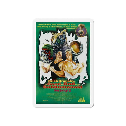 CLASS OF NUKE'EM HIGH 3 1994 Movie Poster - Refrigerator Magnet 6 Inch - The Sticker Space