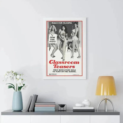 CLASSROOM TEASERS 1976 - Framed Movie Poster - The Sticker Space