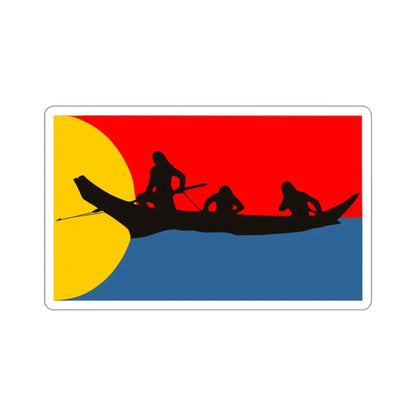 Clatsop Fribe of Oregon and Washington Flag STICKER Vinyl Die-Cut Decal - The Sticker Space