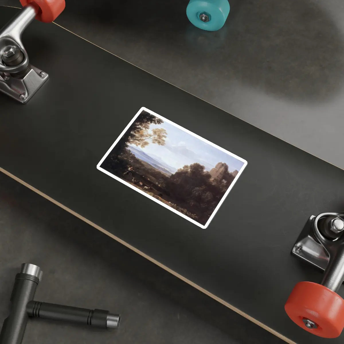 SKU:18491326884575131399 Sticker types:White Shape:Die-Cut Sizes:5" × 5"