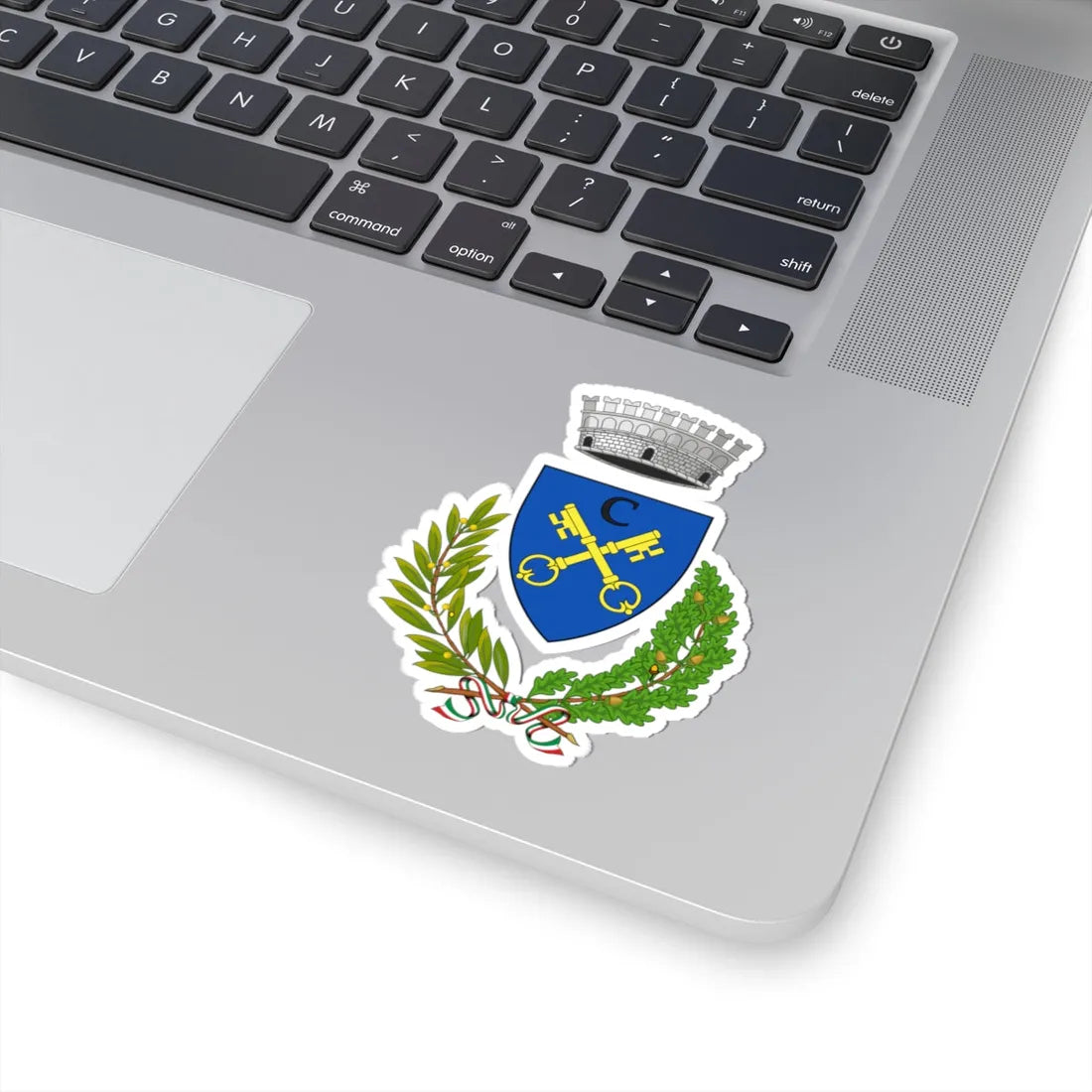 Clavesana-Stemma (Italy) (Coat of Arms) STICKER Vinyl Kiss-Cut Decal - The Sticker Space
