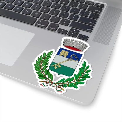 Claviere-Stemma (Italy) (Coat of Arms) STICKER Vinyl Kiss-Cut Decal - The Sticker Space