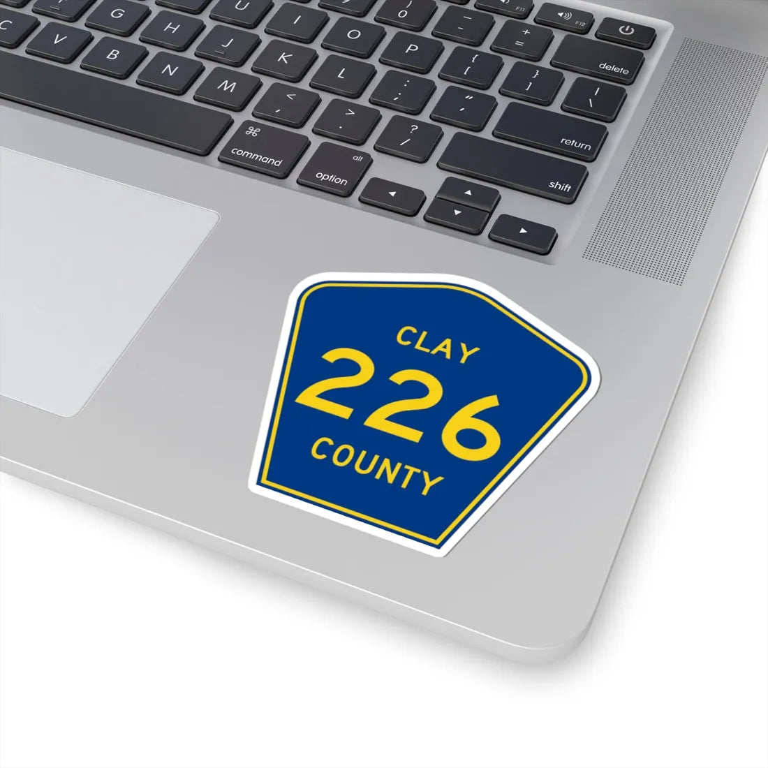 Clay County 226 (Florida) (Road Sign) STICKER Vinyl Kiss-Cut Decal - The Sticker Space