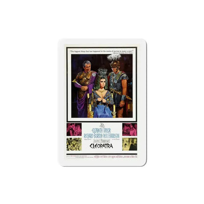 Cleopatra 1963 Movie Poster Refrigerator Magnet - The Sticker Space