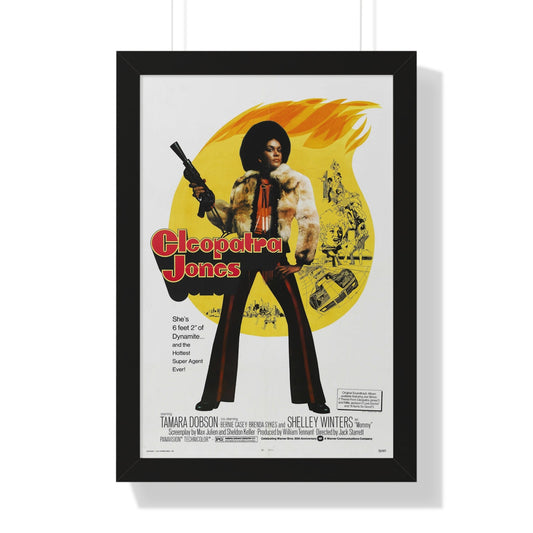 CLEOPATRA JONES 1973 - Framed Movie Poster-16″ x 24″-The Sticker Space