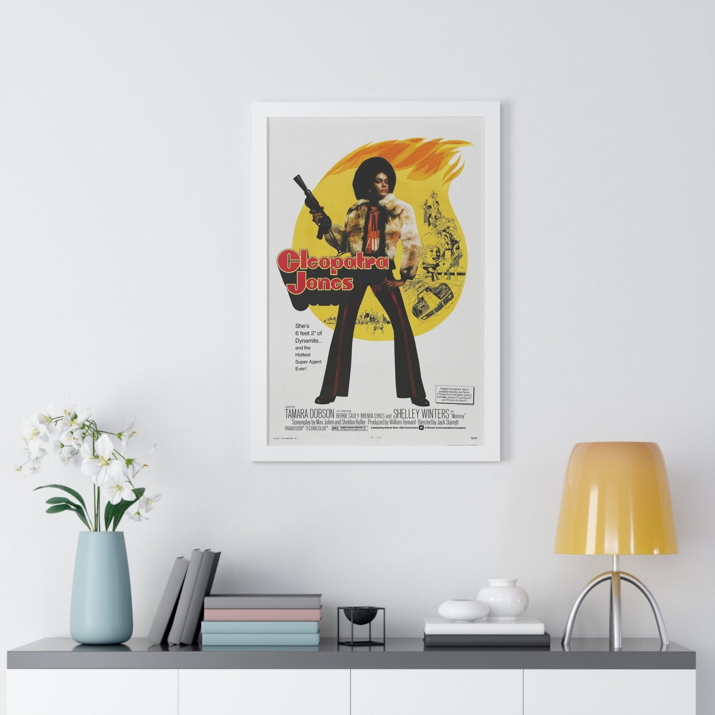 CLEOPATRA JONES 1973 - Framed Movie Poster-The Sticker Space