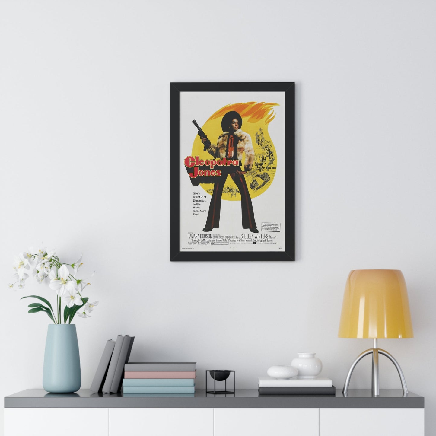 CLEOPATRA JONES 1973 - Framed Movie Poster-The Sticker Space