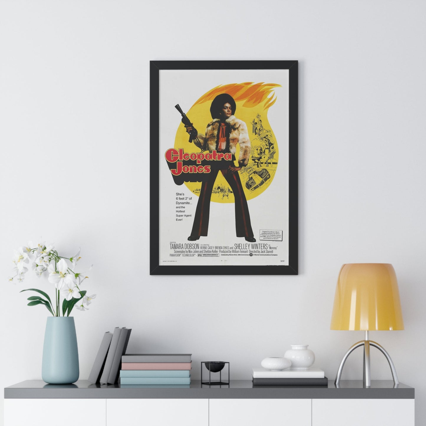 CLEOPATRA JONES 1973 - Framed Movie Poster-The Sticker Space