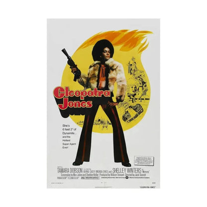 CLEOPATRA JONES 1973 - Paper Movie Poster - The Sticker Space