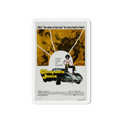 CLEOPATRA JONES (2) 1973 Movie Poster - Die-Cut Magnet-6 × 6"-The Sticker Space