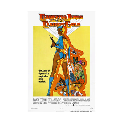 CLEOPATRA JONES AND THE CASINO OF GOLD 1975 - Paper Movie Poster-The Sticker Space