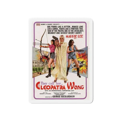 CLEOPATRA WONG 1978 Movie Poster - Refrigerator Magnet 6 Inch - The Sticker Space