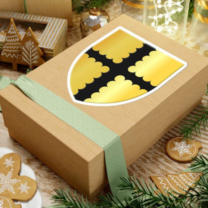 Clermont Thiminster-Clermont wapen (Belgium) (Coat of Arms) STICKER Vinyl Kiss-Cut Decal - The Sticker Space