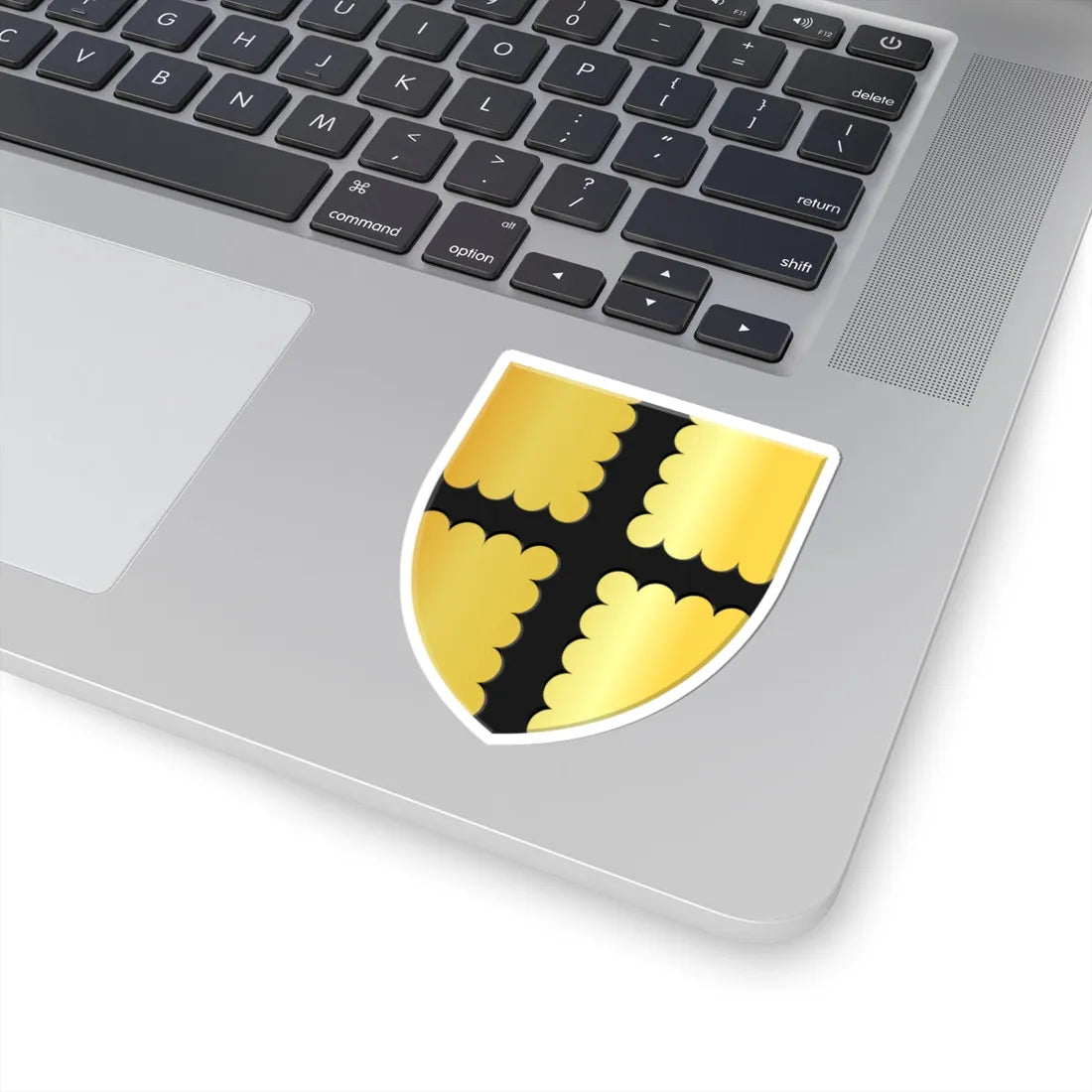 Clermont Thiminster-Clermont wapen (Belgium) (Coat of Arms) STICKER Vinyl Kiss-Cut Decal - The Sticker Space