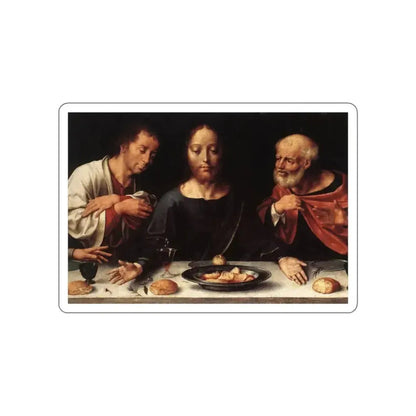 CLEVE, Joos van - Altarpiece of the Lamentation (detail) (Artwork) STICKER Vinyl Die-Cut Decal - The Sticker Space