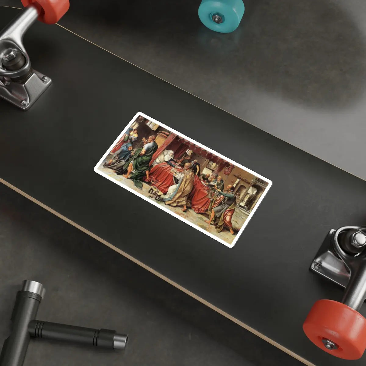 SKU:11732917329932658599 Sticker types:White Shape:Die-Cut Sizes:6" × 6"