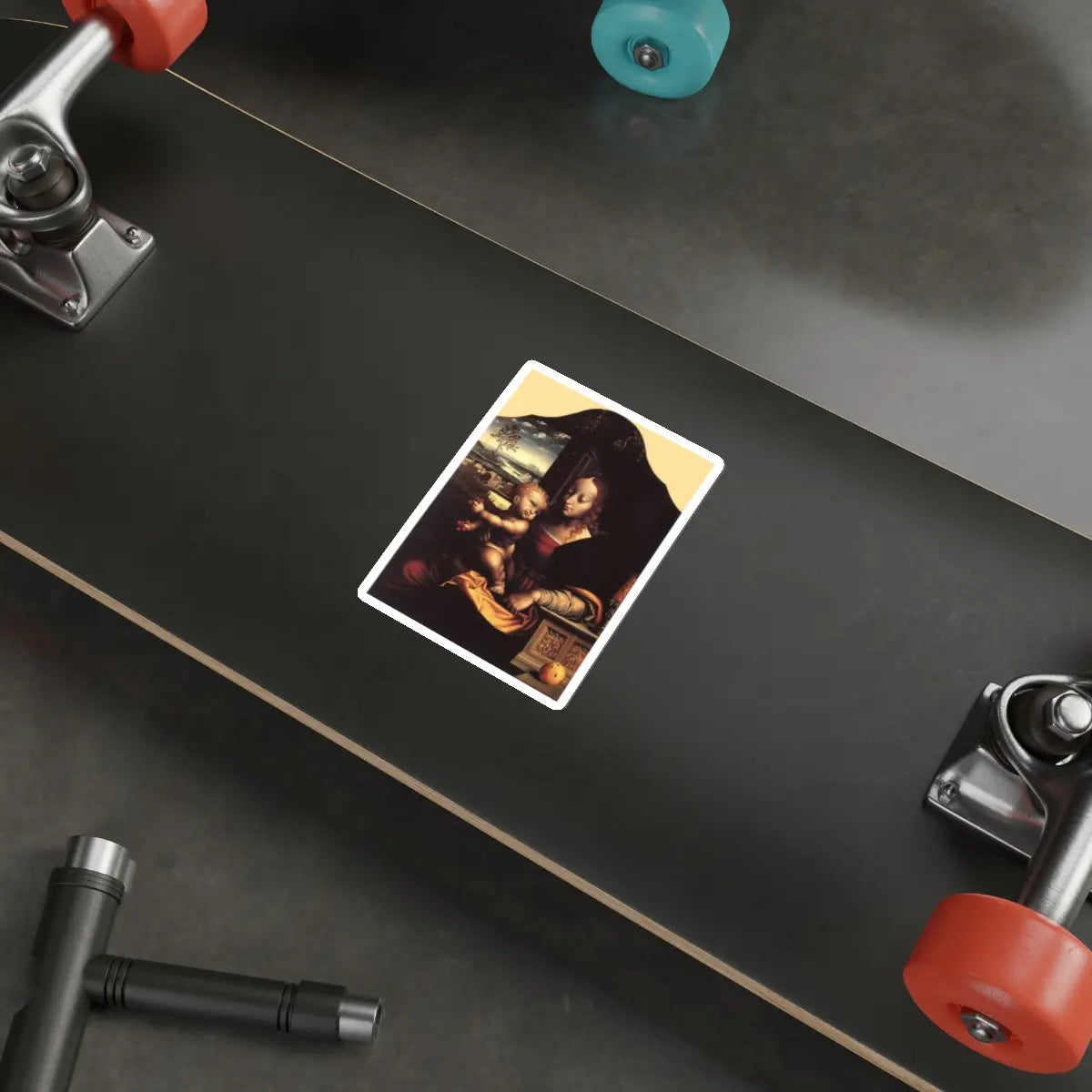 SKU:37921756692986318546 Sticker types:White Shape:Die-Cut Sizes:4" × 4"