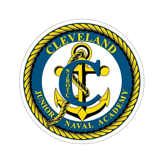 Cleveland Junior Naval Academy Destroyer Squadron 60 and Command Task Force 65 Rota Spain (U.S. Navy) STICKER Vinyl Die-Cut Decal 5 Inch - The Sticker Space