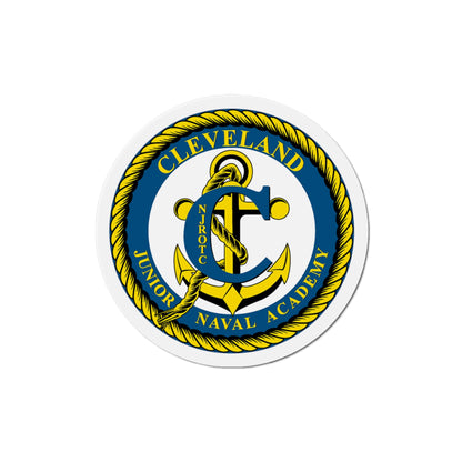 Cleveland Junior Naval Academy (U.S. Navy) Die-Cut Magnet-4" x 4"-The Sticker Space