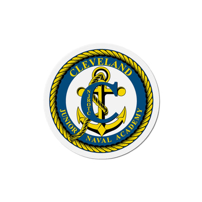 Cleveland Junior Naval Academy (U.S. Navy) Die-Cut Magnet-6 × 6"-The Sticker Space