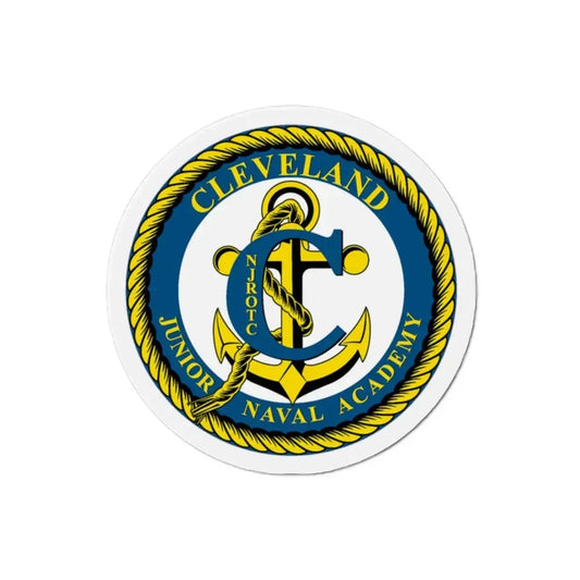Cleveland Junior Naval Academy (U.S. Navy) Refrigerator Magnet 2 Inch - The Sticker Space