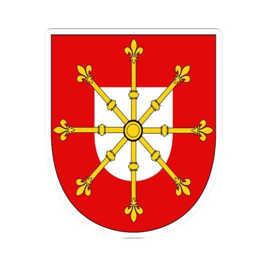 Cleves Arms (Denmark) (Coat of Arms) STICKER Vinyl Kiss-Cut Decal 2 Inch White - The Sticker Space