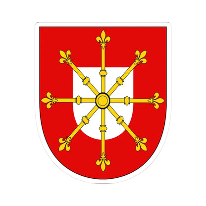 Cleves Arms (Denmark) (Coat of Arms) STICKER Vinyl Kiss-Cut Decal 3 Inch White - The Sticker Space