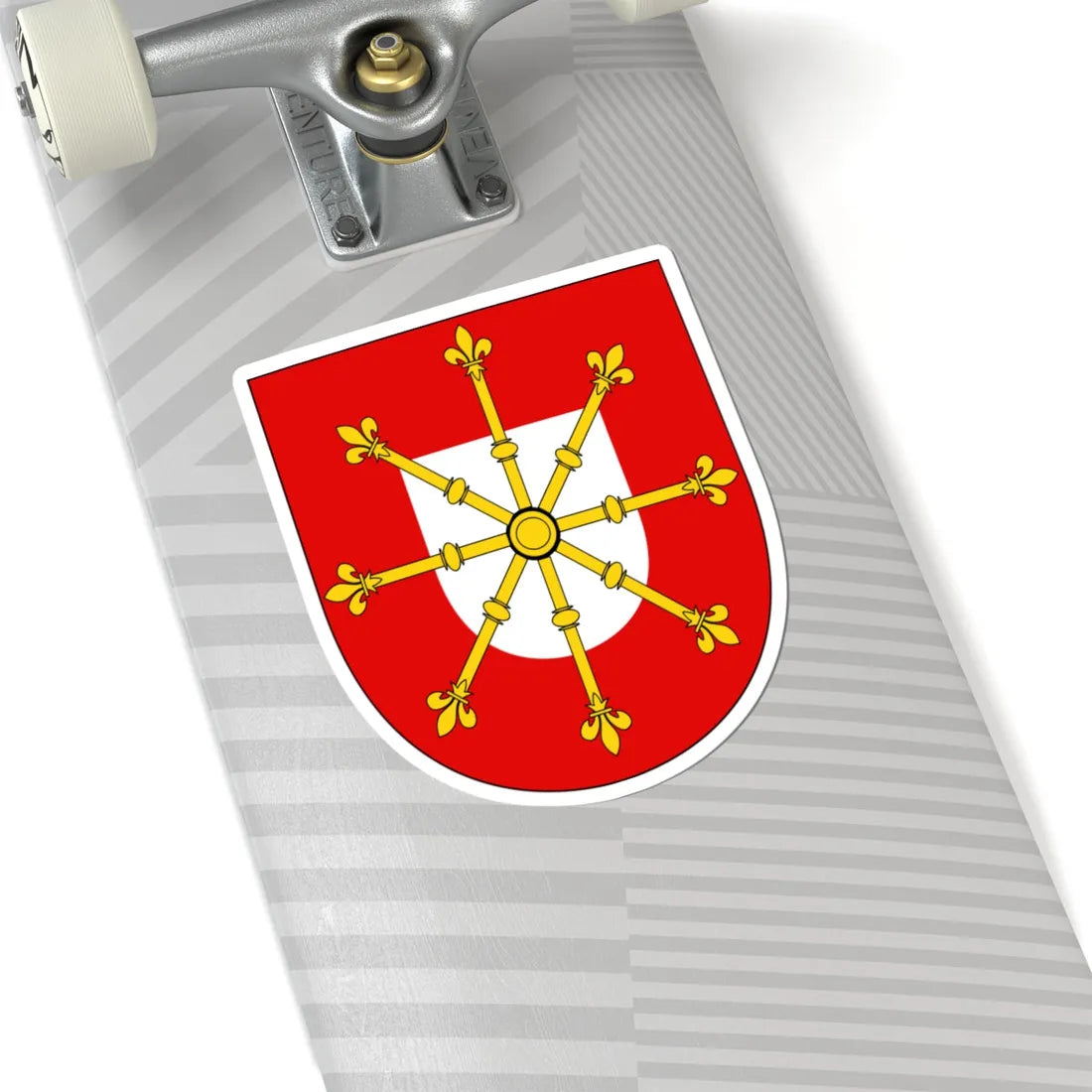 Cleves Arms (Denmark) (Coat of Arms) STICKER Vinyl Kiss-Cut Decal - The Sticker Space