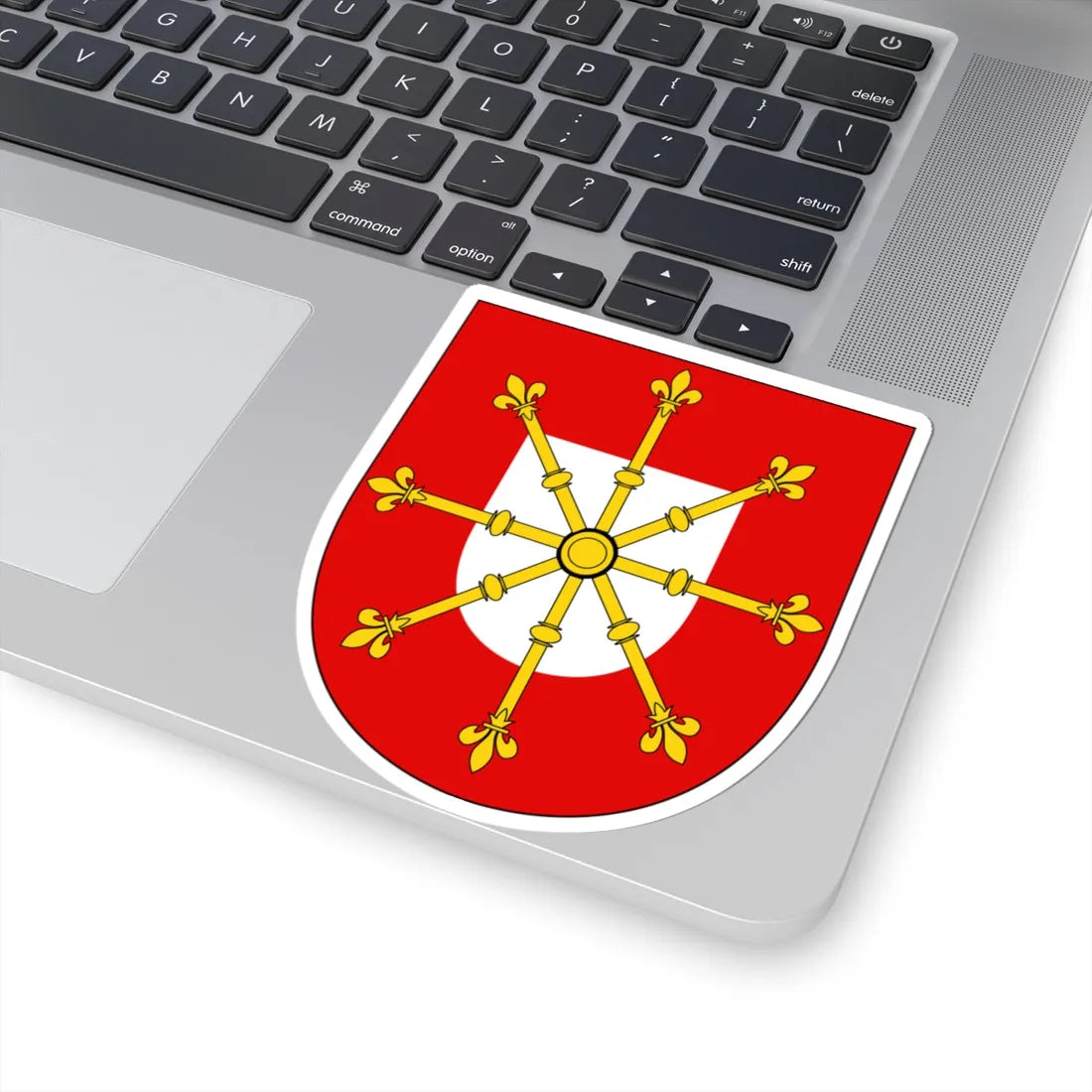 Cleves Arms (Denmark) (Coat of Arms) STICKER Vinyl Kiss-Cut Decal - The Sticker Space