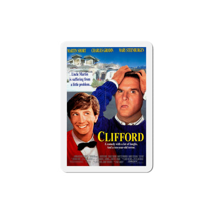 Clifford 1994 Movie Poster Die-Cut Magnet-4" x 4"-The Sticker Space