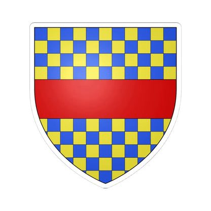 Clifford Coat of Arms (England) (Coat of Arms) STICKER Vinyl Kiss-Cut Decal 4 Inch White - The Sticker Space