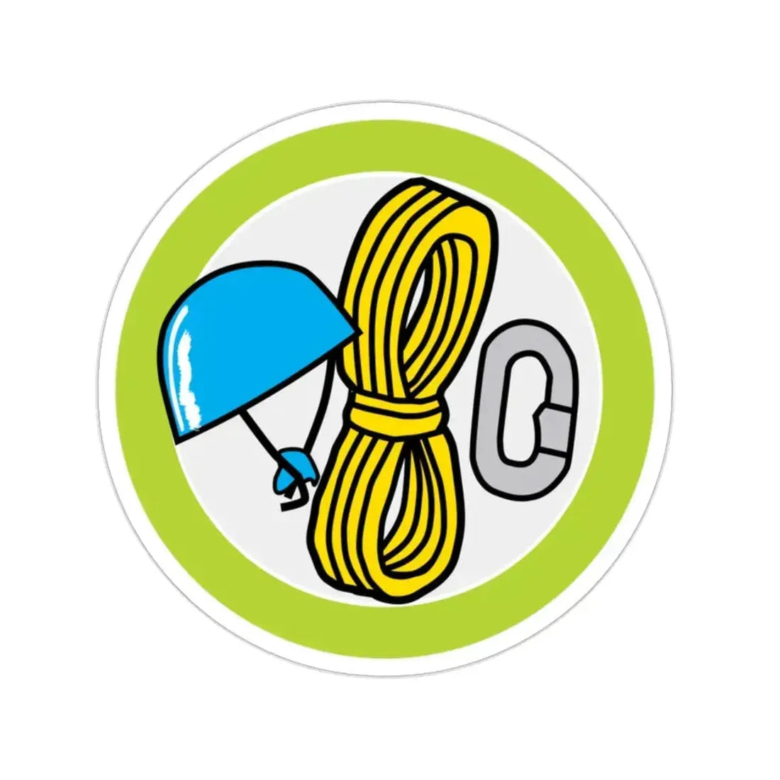 Climbing (Boy Scouts Merit Badge) STICKER Vinyl Die-Cut Decal 2 Inch - The Sticker Space