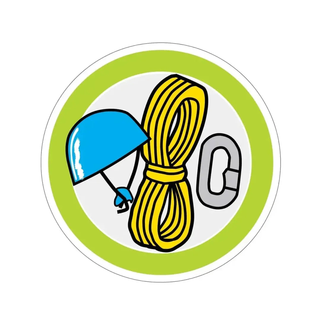 Climbing (Boy Scouts Merit Badge) STICKER Vinyl Die-Cut Decal - The Sticker Space