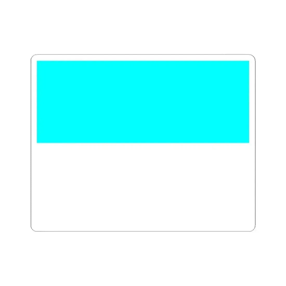 Cliza bandera (Bolivia) STICKER Vinyl Kiss-Cut Decal 2 Inch White - The Sticker Space